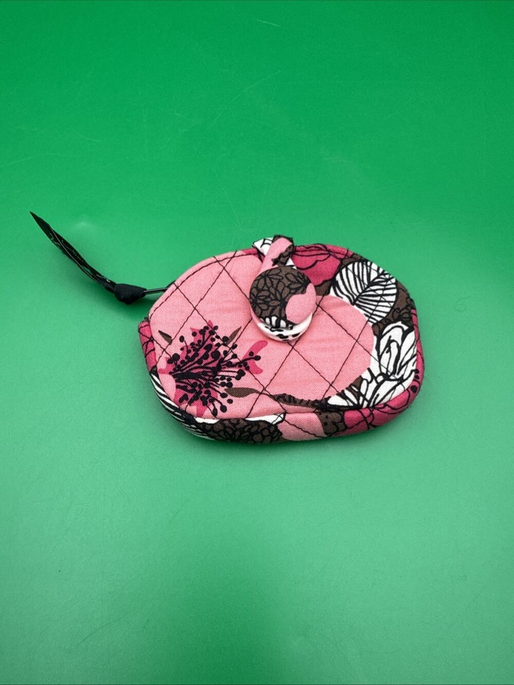 Vera Bradley Pink And Red Change / Coin Purse